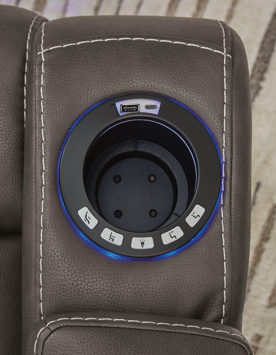 Feazada Power Recliner - Holmwood's Furniture & Design Center (Somersworth, NH)