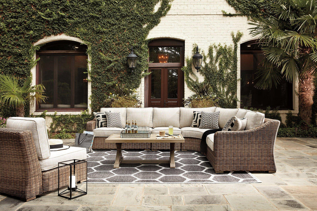 Beachcroft Outdoor Seating Set - Holmwood's Furniture & Design Center (Somersworth, NH)