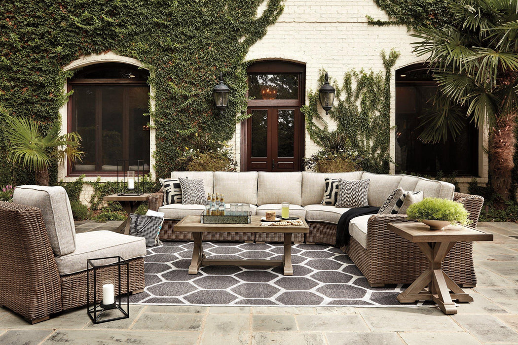 Beachcroft Outdoor Seating Set - Holmwood's Furniture & Design Center (Somersworth, NH)