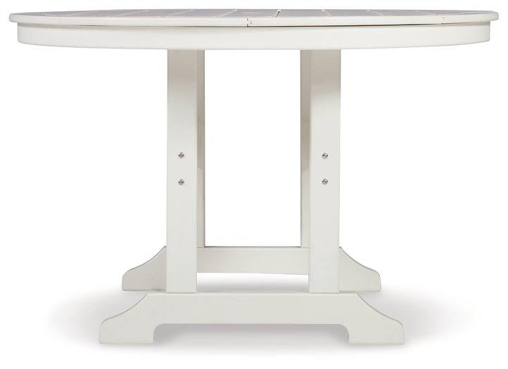 Crescent Luxe Outdoor Dining Table - Holmwood's Furniture & Design Center (Somersworth, NH)