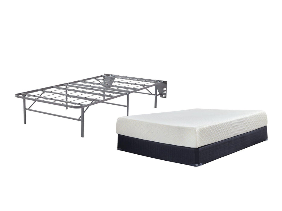 10 Inch Chime Memory Foam Mattress Set - Holmwood's Furniture & Design Center (Somersworth, NH)