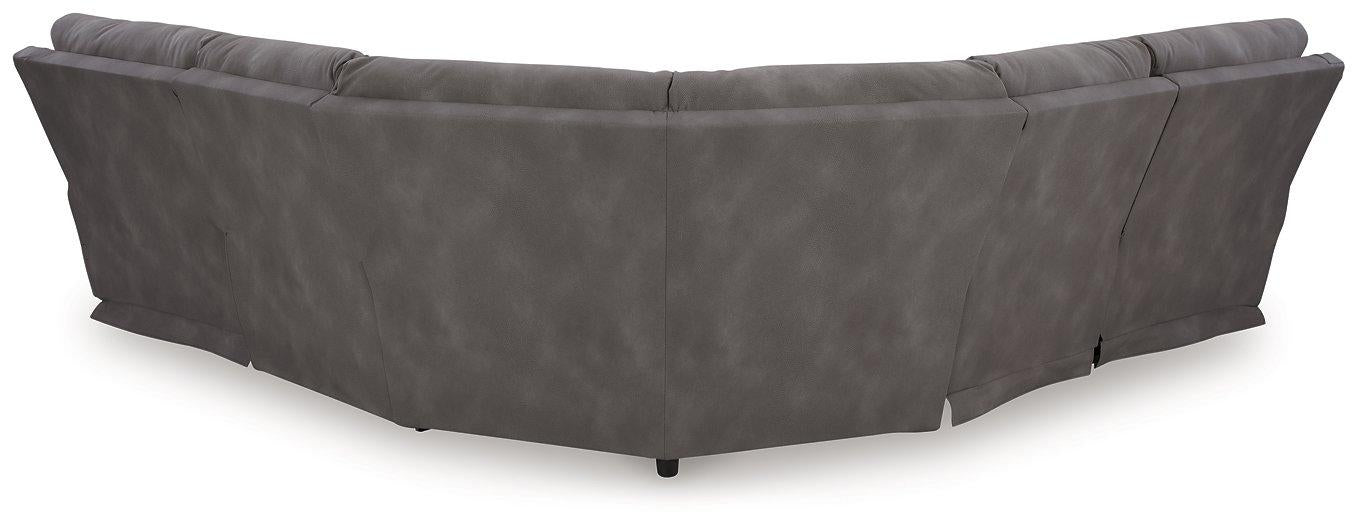 Next-Gen DuraPella Power Reclining Sectional - Holmwood's Furniture & Design Center (Somersworth, NH)
