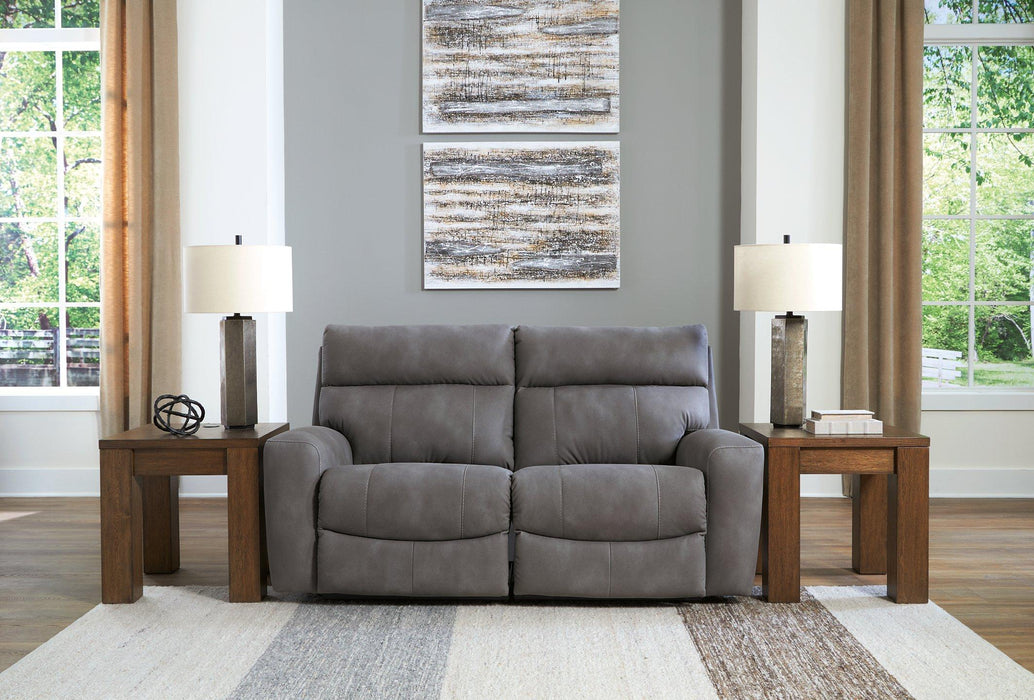 Next-Gen DuraPella Power Reclining Sectional Loveseat - Holmwood's Furniture & Design Center (Somersworth, NH)