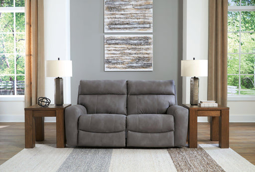 Next-Gen DuraPella Power Reclining Sectional Loveseat - Holmwood's Furniture & Design Center (Somersworth, NH)