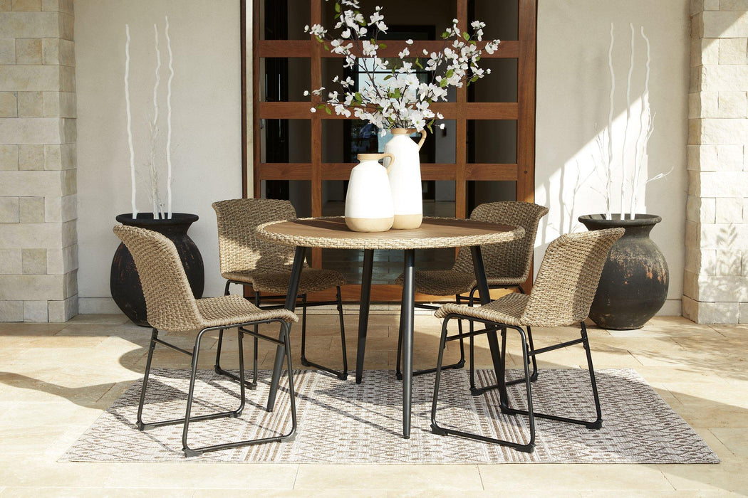 Amaris Outdoor Dining Set - Holmwood's Furniture & Design Center (Somersworth, NH)