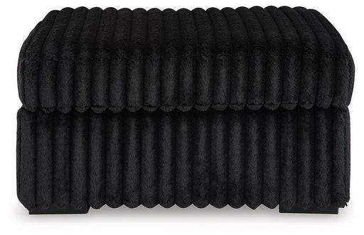 Midnight-Madness Oversized Accent Ottoman - Holmwood's Furniture & Design Center (Somersworth, NH)