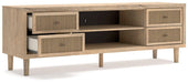 Cielden 72" TV Stand with Electric Fireplace - Holmwood's Furniture & Design Center (Somersworth, NH)