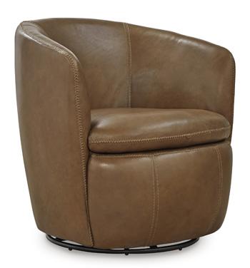 Kierreys Swivel Accent Chair - Holmwood's Furniture & Design Center (Somersworth, NH)