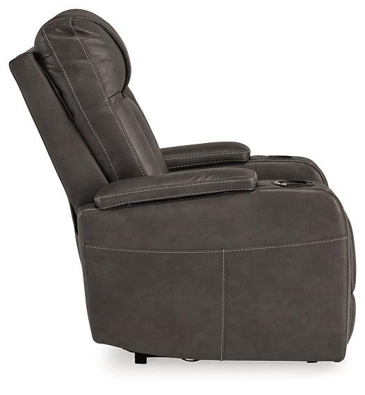 Feazada Power Recliner - Holmwood's Furniture & Design Center (Somersworth, NH)