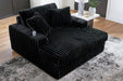 Midnight-Madness Oversized Chaise - Holmwood's Furniture & Design Center (Somersworth, NH)