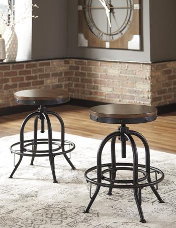 Valebeck Counter Height Bar Stool - Holmwood's Furniture & Design Center (Somersworth, NH)