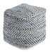 Chevron Pouf - Holmwood's Furniture & Design Center (Somersworth, NH)