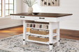 Valebeck Counter Height Dining Table - Holmwood's Furniture & Design Center (Somersworth, NH)
