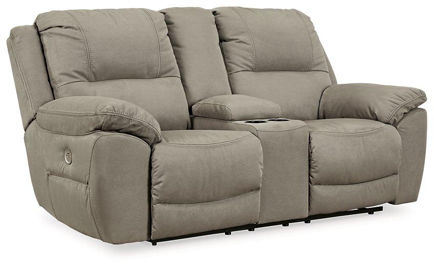 Next-Gen Gaucho Power Reclining Loveseat with Console - Holmwood's Furniture & Design Center (Somersworth, NH)