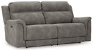 Next-Gen DuraPella Power Reclining Sofa - Holmwood's Furniture & Design Center (Somersworth, NH)