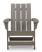 Visola Outdoor Adirondack Chair Set with End Table - Holmwood's Furniture & Design Center (Somersworth, NH)
