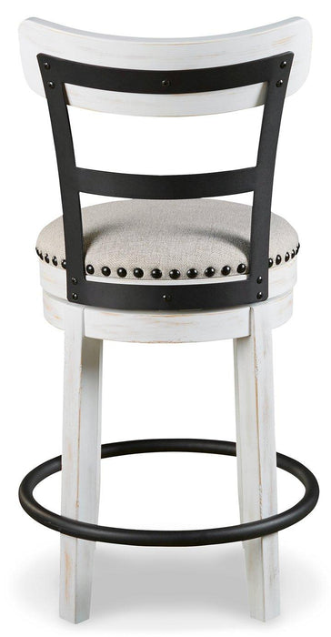 Valebeck Counter Height Bar Stool - Holmwood's Furniture & Design Center (Somersworth, NH)