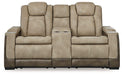 Next-Gen DuraPella Power Reclining Loveseat with Console - Holmwood's Furniture & Design Center (Somersworth, NH)