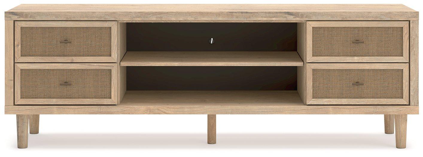 Cielden 72" TV Stand with Electric Fireplace - Holmwood's Furniture & Design Center (Somersworth, NH)