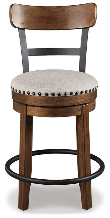 Valebeck Counter Height Bar Stool - Holmwood's Furniture & Design Center (Somersworth, NH)