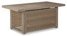 Beachcroft Outdoor Sofa, Lounge Chairs and Fire Pit - Holmwood's Furniture & Design Center (Somersworth, NH)