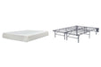 10 Inch Chime Memory Foam Mattress Set - Holmwood's Furniture & Design Center (Somersworth, NH)