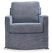 Nenana Next-Gen Nuvella Swivel Glider Accent Chair - Holmwood's Furniture & Design Center (Somersworth, NH)