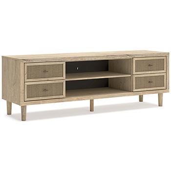 Cielden 72" TV Stand with Electric Fireplace - Holmwood's Furniture & Design Center (Somersworth, NH)