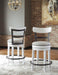 Valebeck Counter Height Bar Stool - Holmwood's Furniture & Design Center (Somersworth, NH)