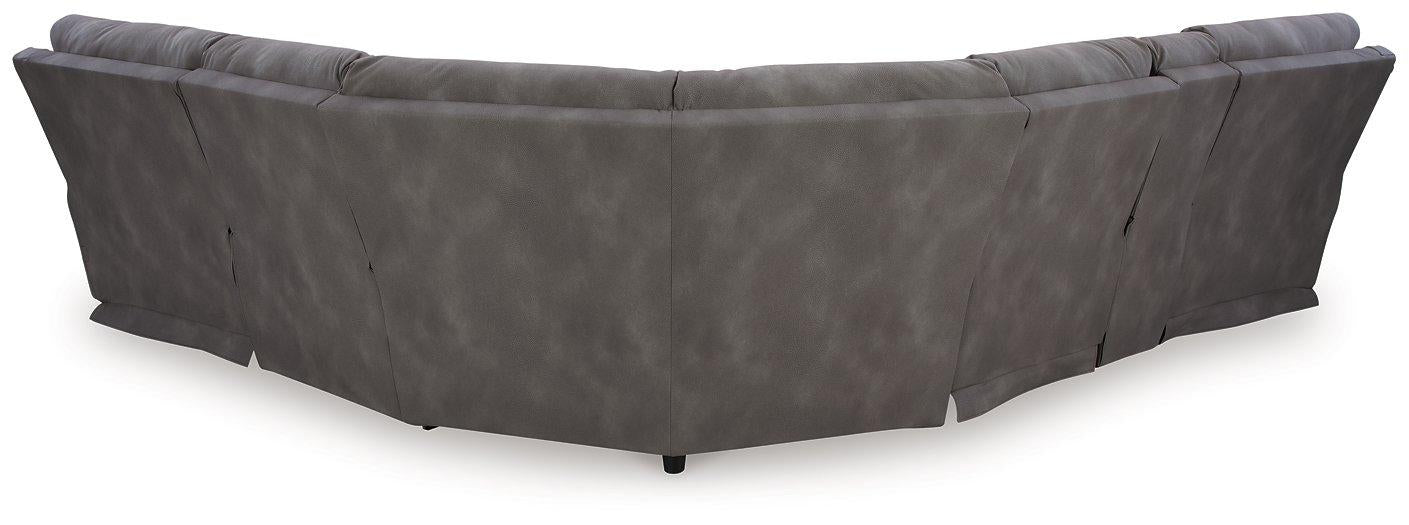 Next-Gen DuraPella Power Reclining Sectional - Holmwood's Furniture & Design Center (Somersworth, NH)