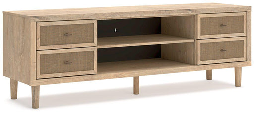Cielden 72" TV Stand with Electric Fireplace - Holmwood's Furniture & Design Center (Somersworth, NH)