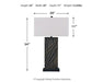 Bartlen Lamp Set - Holmwood's Furniture & Design Center (Somersworth, NH)