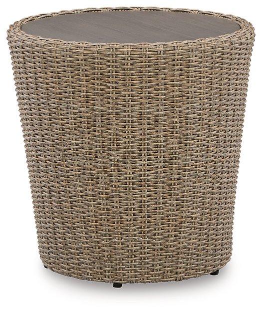 Danson Outdoor Occasional Table Set - Holmwood's Furniture & Design Center (Somersworth, NH)