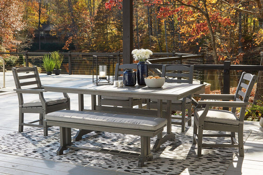 Visola Outdoor Dining Set - Holmwood's Furniture & Design Center (Somersworth, NH)
