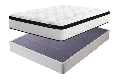 Chime 12 Inch Hybrid Mattress Package - Holmwood's Furniture & Design Center (Somersworth, NH)