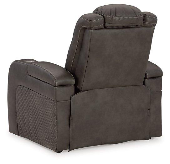 Fyne-Dyme Power Recliner - Holmwood's Furniture & Design Center (Somersworth, NH)