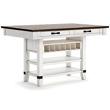 Valebeck Counter Height Dining Table - Holmwood's Furniture & Design Center (Somersworth, NH)