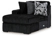 Midnight-Madness Sectional Sofa with Chaise - Holmwood's Furniture & Design Center (Somersworth, NH)