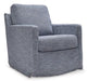 Nenana Next-Gen Nuvella Swivel Glider Accent Chair - Holmwood's Furniture & Design Center (Somersworth, NH)