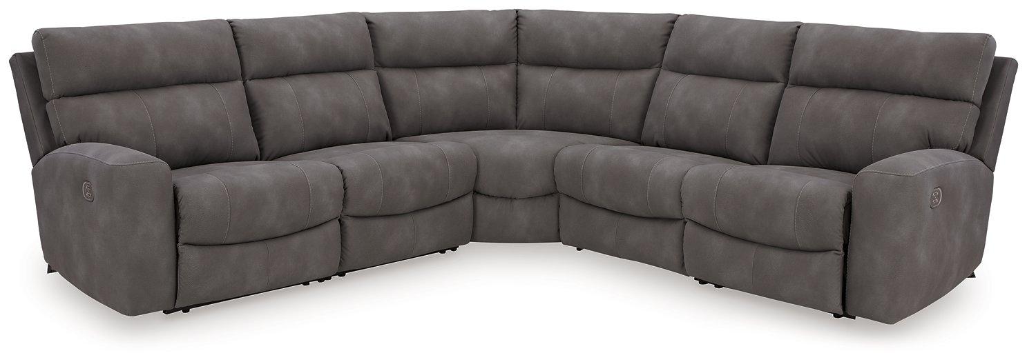 Next-Gen DuraPella Power Reclining Sectional - Holmwood's Furniture & Design Center (Somersworth, NH)