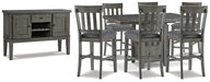 Hallanden Dining Room Set - Holmwood's Furniture & Design Center (Somersworth, NH)