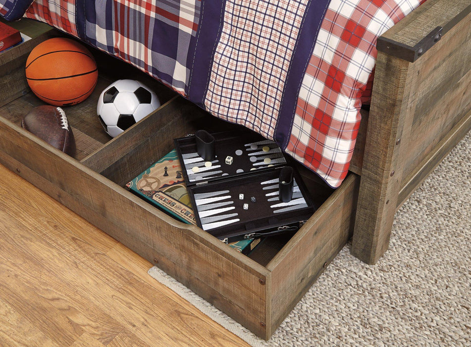 Trinell Bed with Storage - Holmwood's Furniture & Design Center (Somersworth, NH)