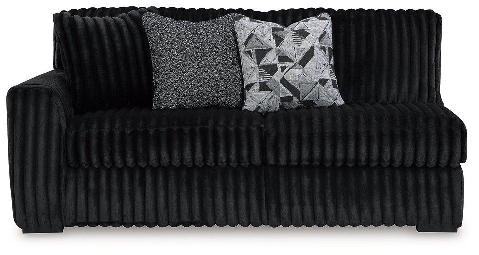 Midnight-Madness Sectional Sofa with Chaise - Holmwood's Furniture & Design Center (Somersworth, NH)