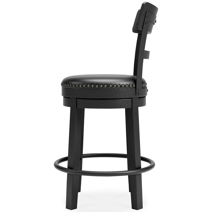 Valebeck Counter Height Bar Stool - Holmwood's Furniture & Design Center (Somersworth, NH)