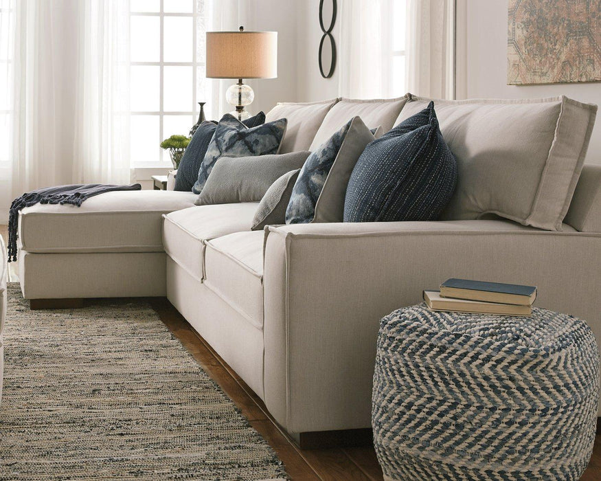 Chevron Pouf - Holmwood's Furniture & Design Center (Somersworth, NH)