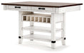 Valebeck Counter Height Dining Table - Holmwood's Furniture & Design Center (Somersworth, NH)