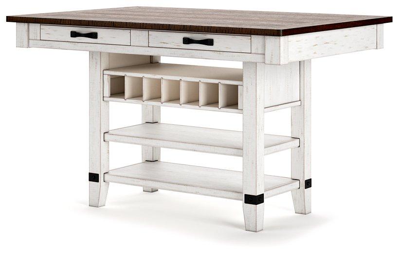 Valebeck Counter Height Dining Table - Holmwood's Furniture & Design Center (Somersworth, NH)