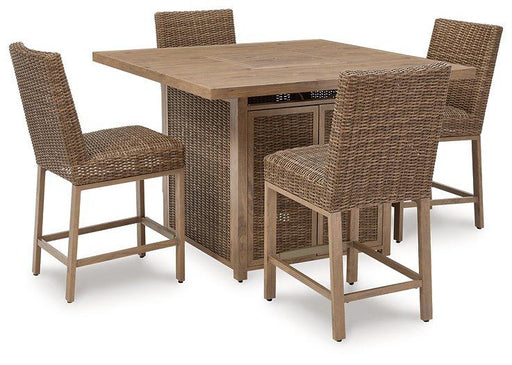 Walton Bridge Outdoor Bar Set - Holmwood's Furniture & Design Center (Somersworth, NH)