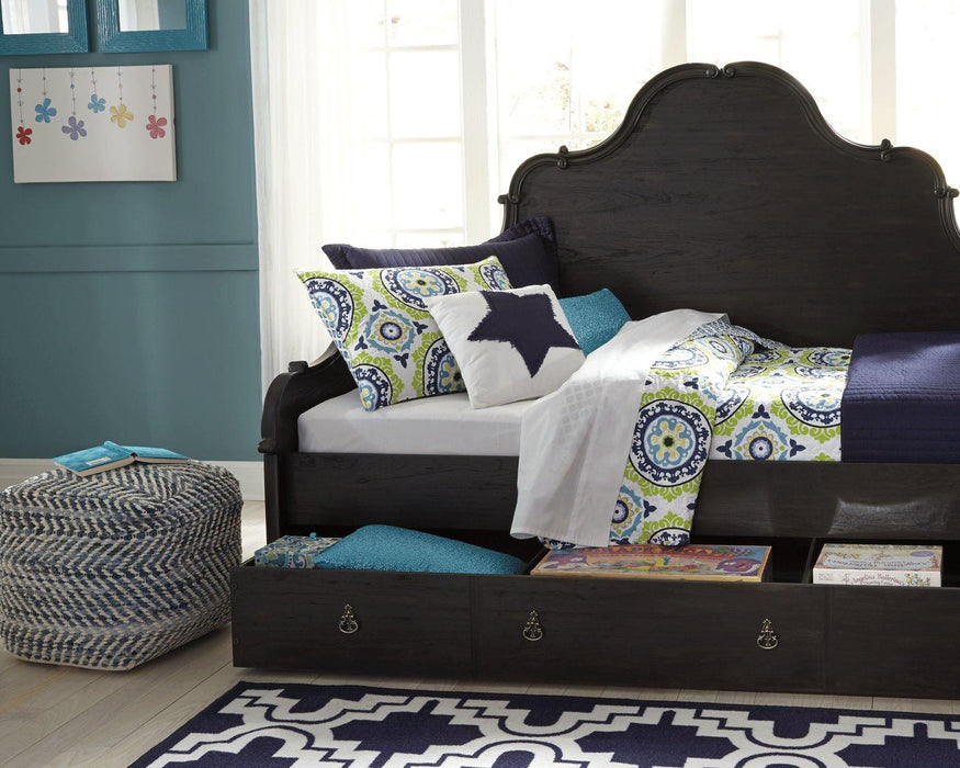 Chevron Pouf - Holmwood's Furniture & Design Center (Somersworth, NH)