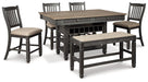 Tyler Creek Counter Height Dining Set - Holmwood's Furniture & Design Center (Somersworth, NH)